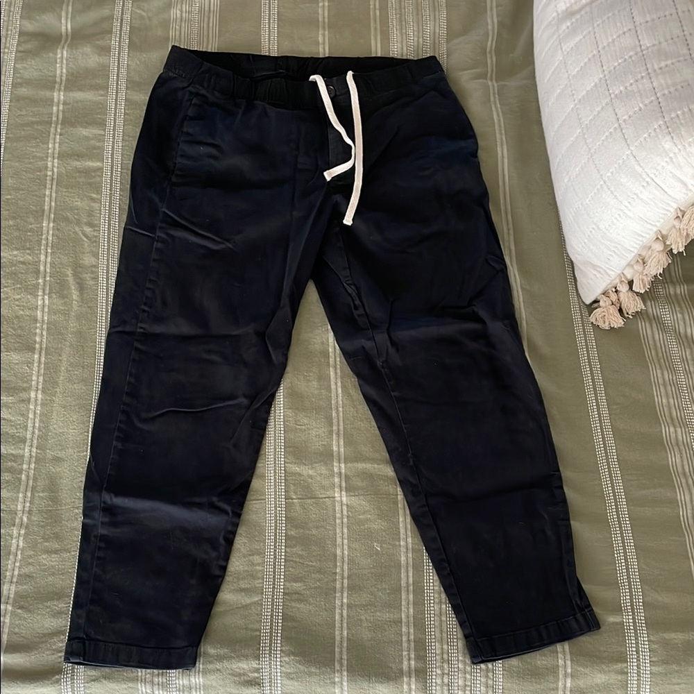 Men's Bonobos Black Cropped Pants